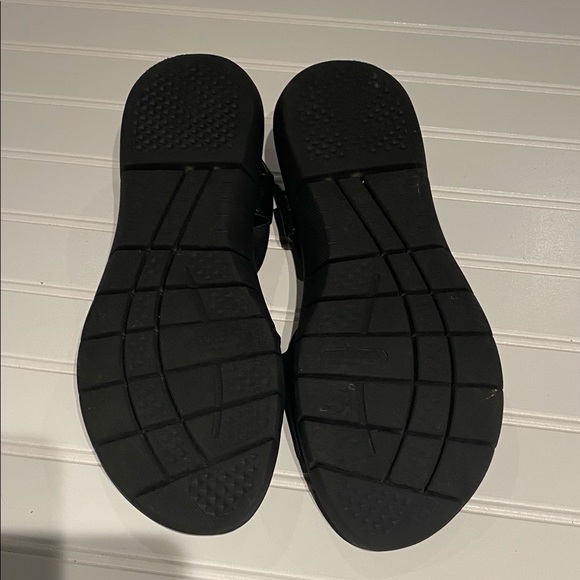 Aerosoles Black Sandals Orthopedic Size 10 Wide Women Comfortable Supportive - Picture 5 of 8